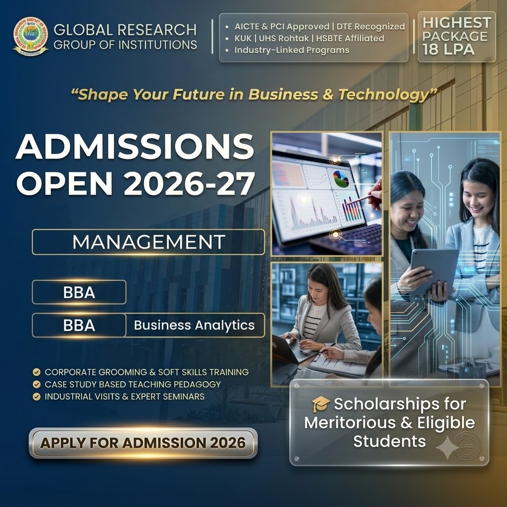 GRGI BBA admission creative
