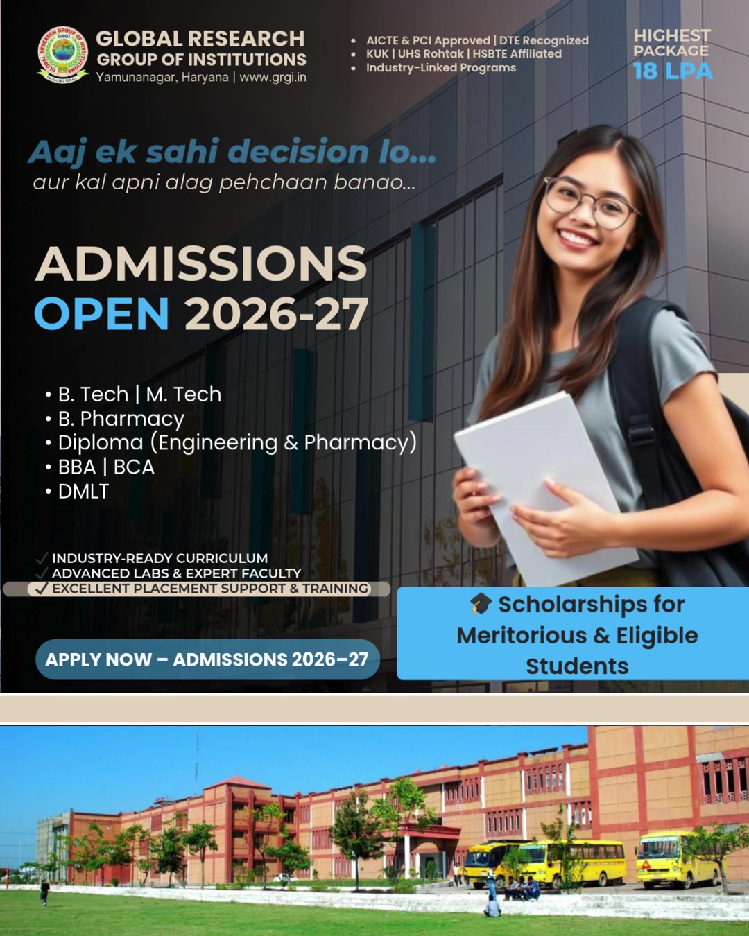 Preview from GRGI local admission promotional video
